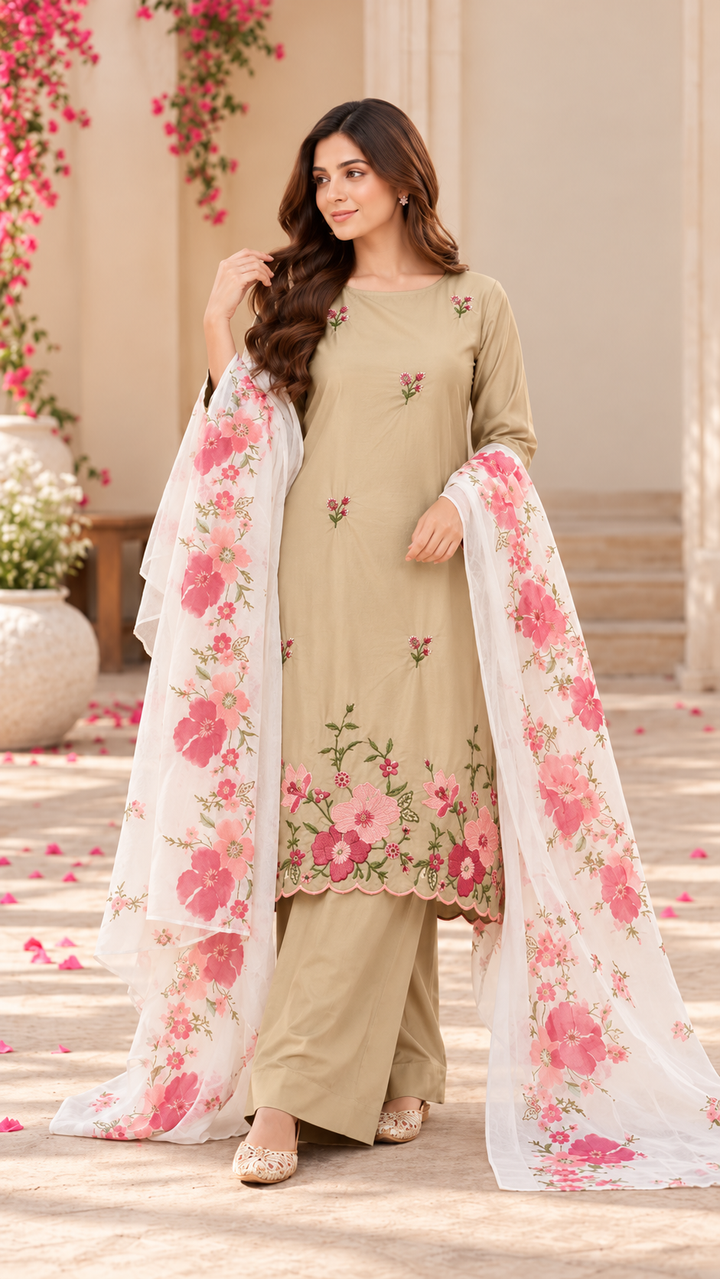 Cotton Unstitched Suits
