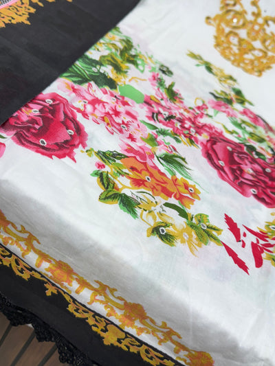 Cotton Unstich Suit 14016