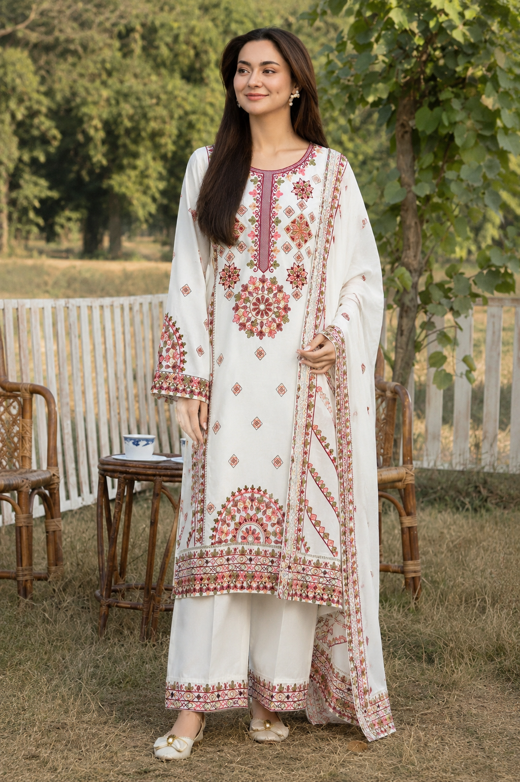 Pakistani Embroidered suits