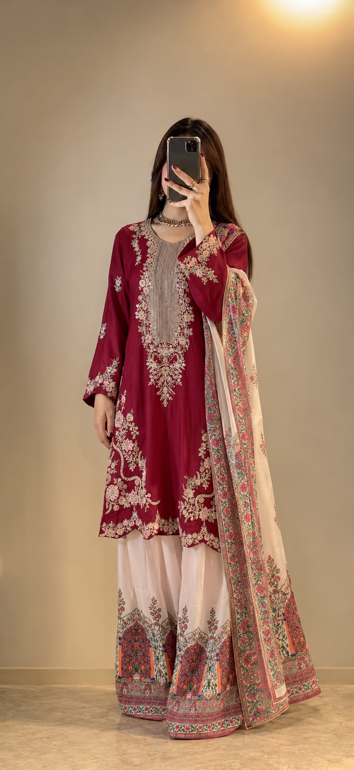 Premium Embroidered Suits