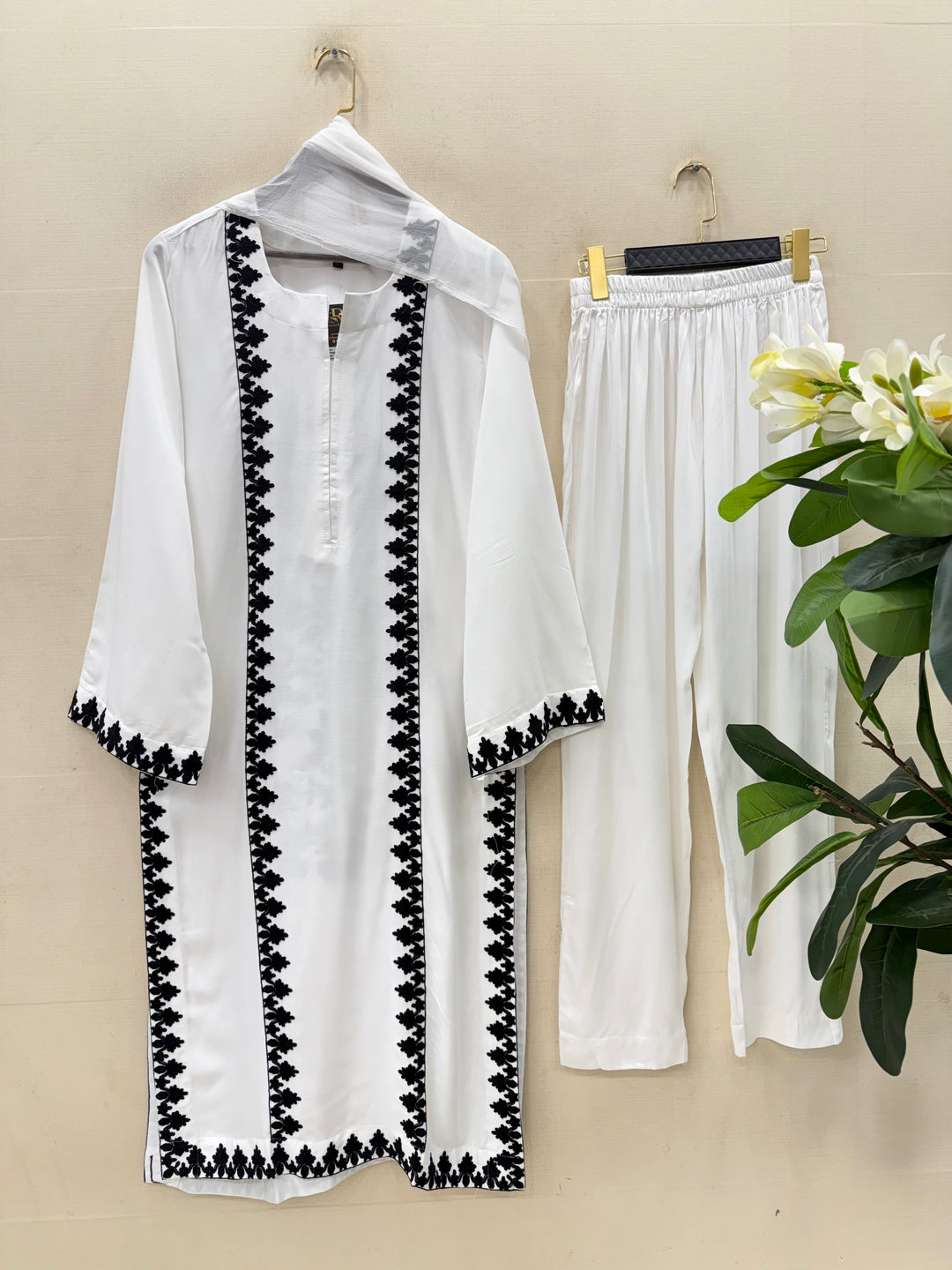 Embroidered Long Suits