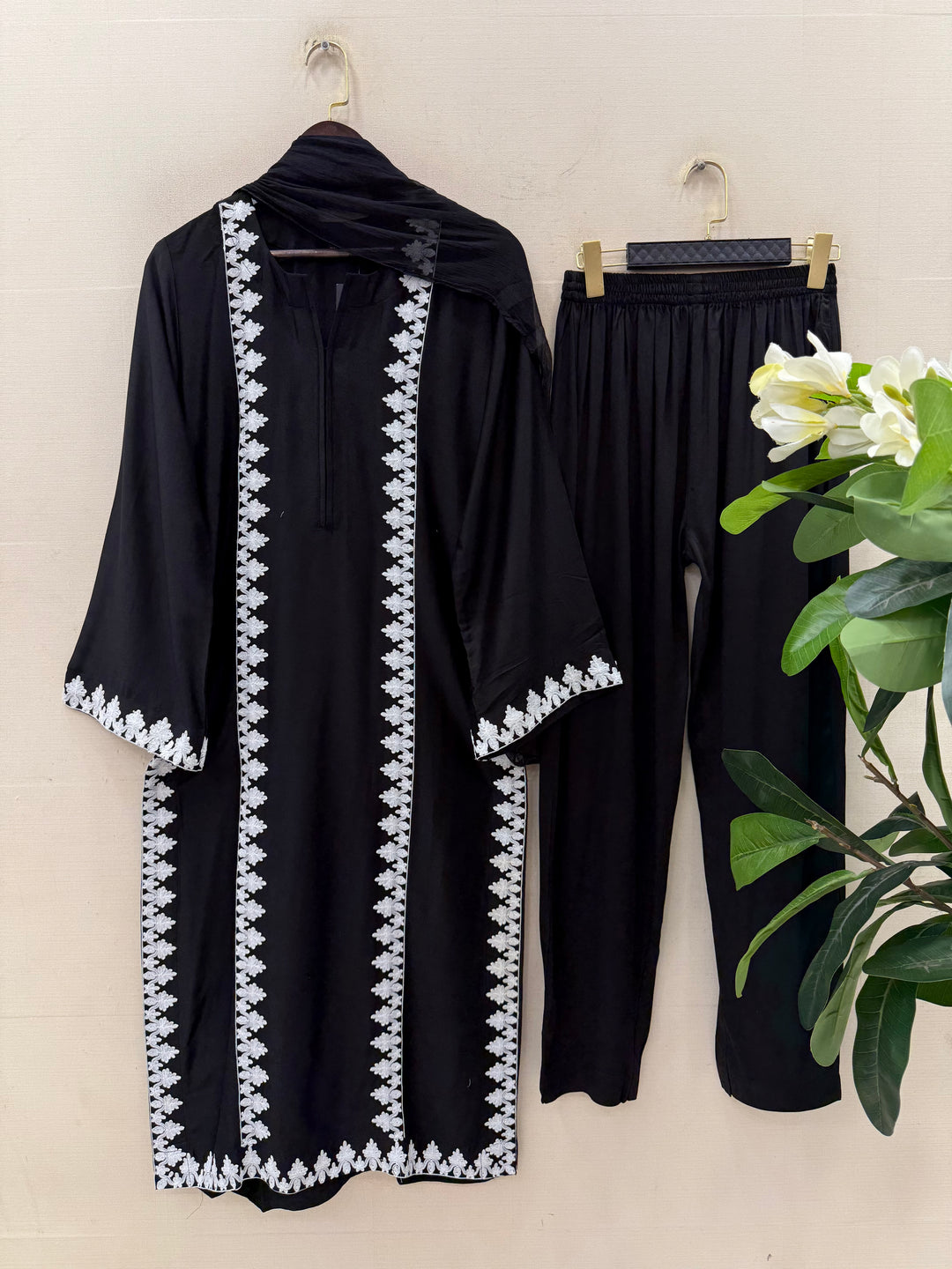 Embroidered Long Suits