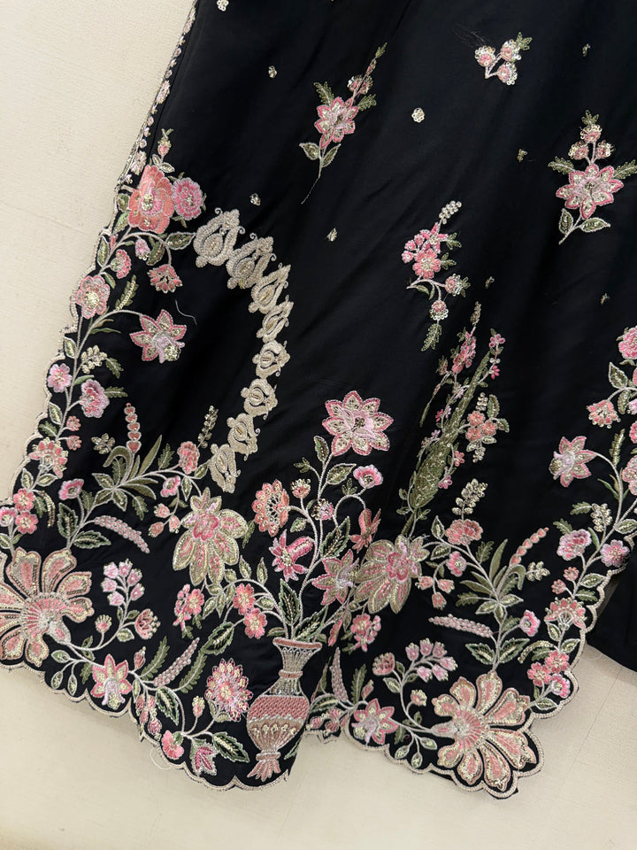 Pakistani Long Embroidered Suits