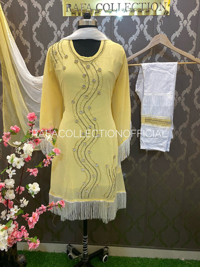 Handwork kaftan set 004