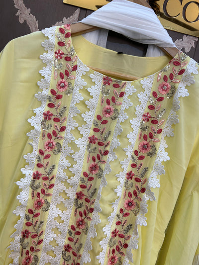 Embroided kaftans